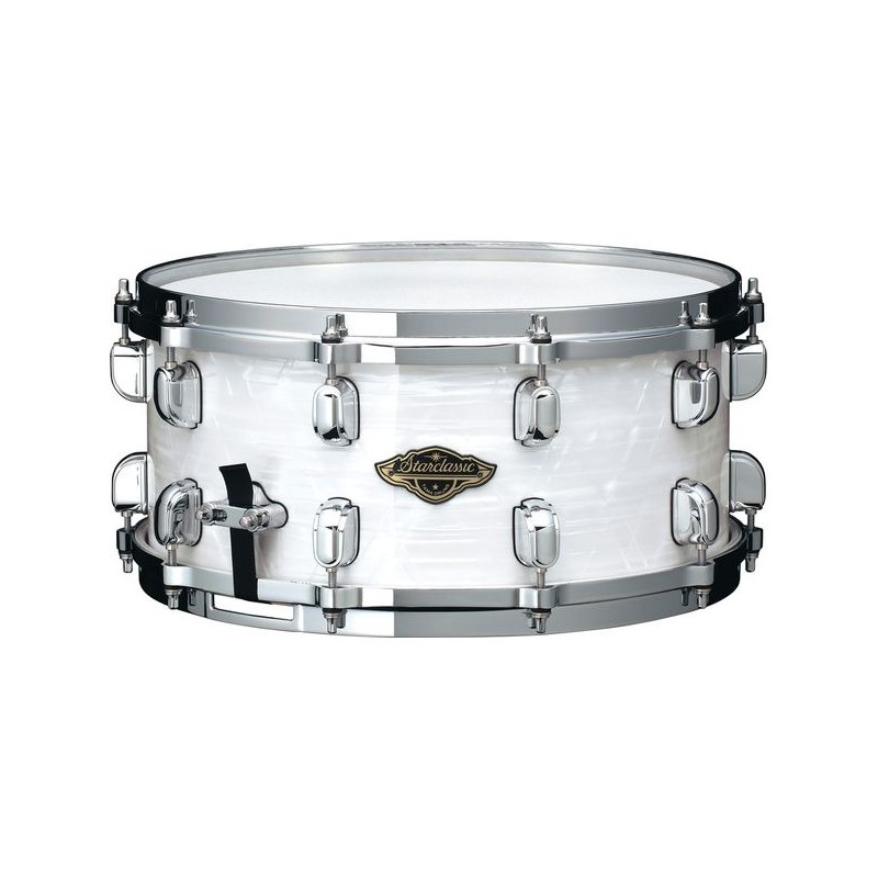 TAMA Starclassic Walnut/Birch 14"x6.5" White Pearl WBRS65-WPL