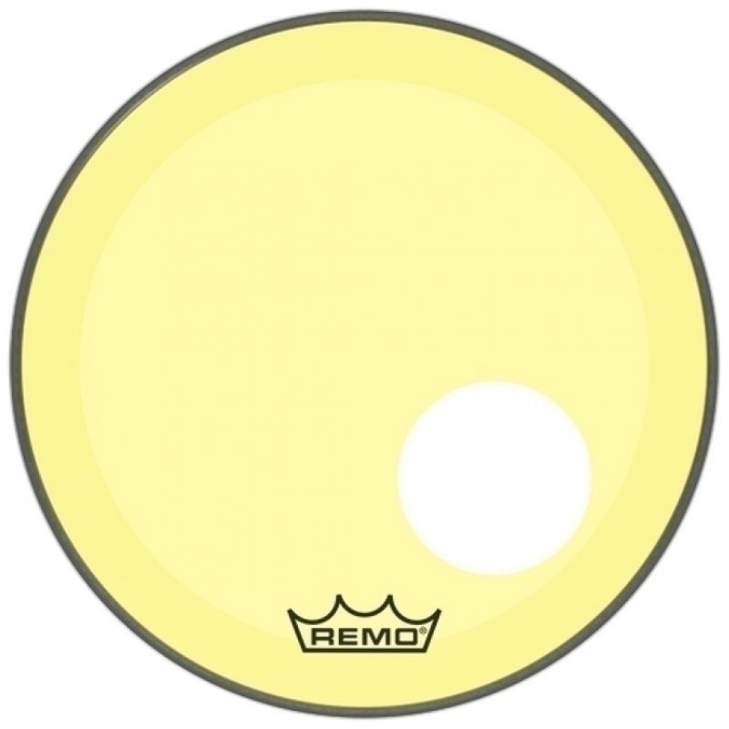 REMO Powerstroke 3 Colortone 20" Yellow P3-1320-CT-YEOH