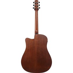 Ibanez AAD190CE-WKH Weathered Black Open Pore