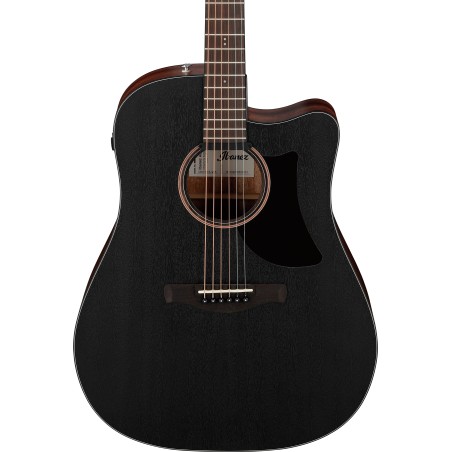 Ibanez AAD190CE-WKH Weathered Black Open Pore