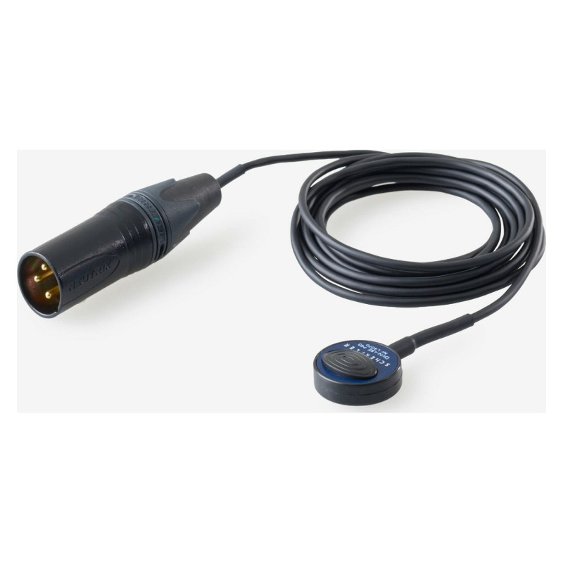 Schertler p-dyn-uni-uke-p48 microfono a contatto x ukulele a contatto attivo xlr bil cavo 4mt