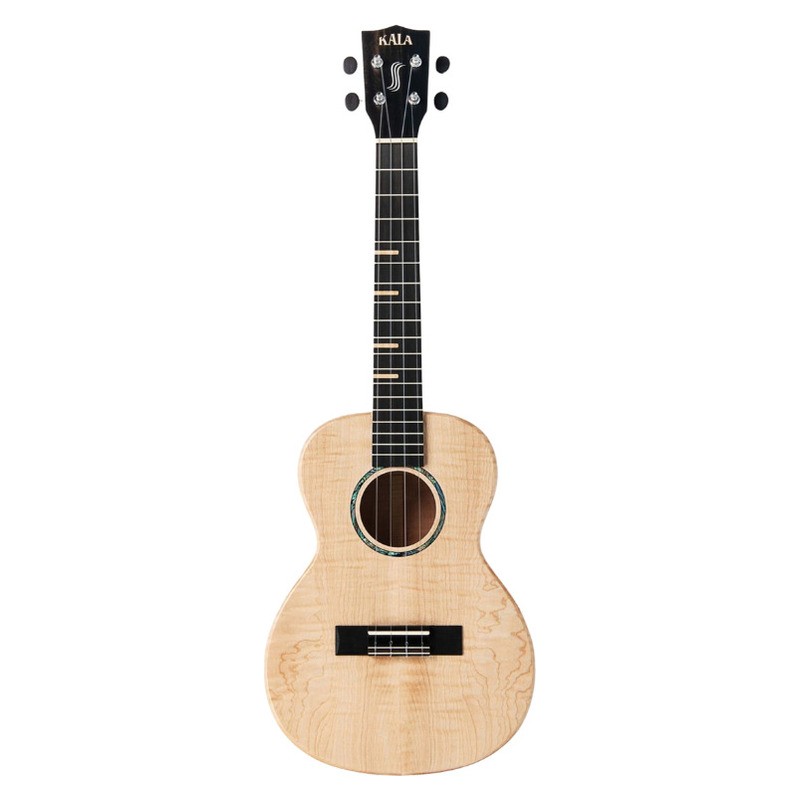 KALA Ka-wf-amf-t - ''waterfall all solid flame maple'' - ukulele tenore - c/borsa - 1417U03K92007