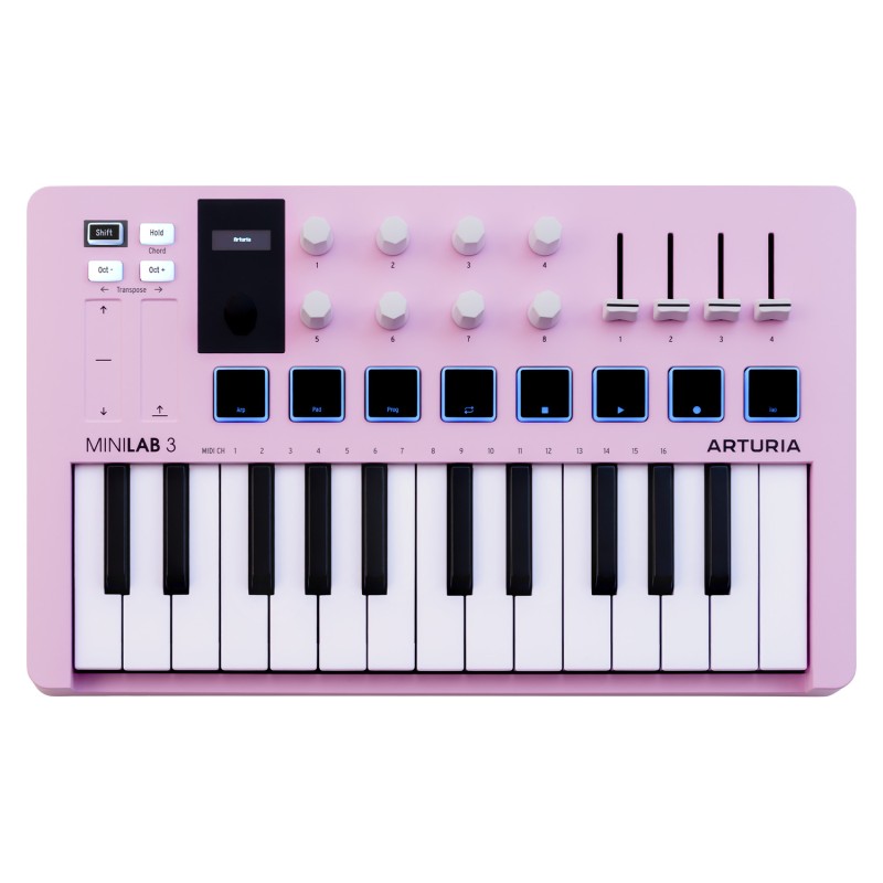 ARTURIA MiniLab 3 Rose Quartz