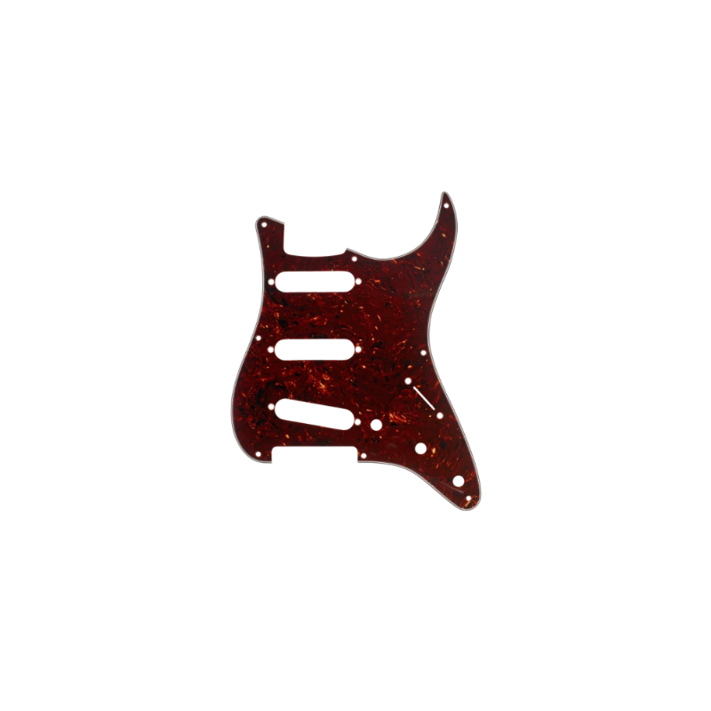 Fender Pickguard Stratocaster S/S/S Tortoise Shell 4-Ply