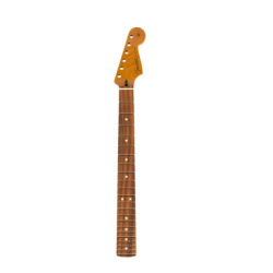 Fender Roasted Maple Strato Neck Pau Ferro Flat Oval