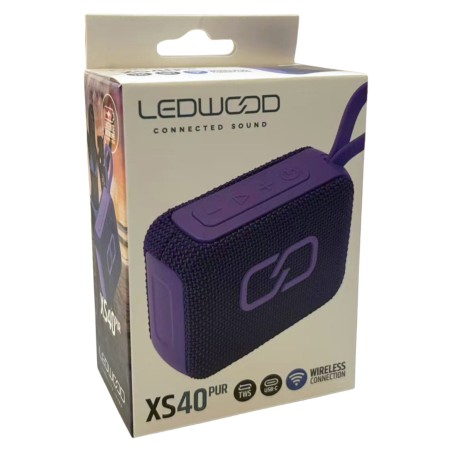 LEDWOOD XS 40BP Speaker Bluetooth Viola