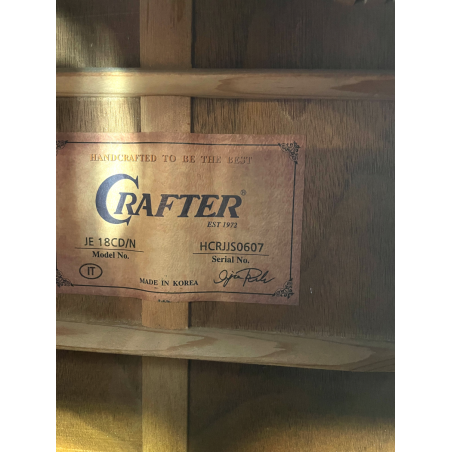 Crafter JE18CDN Chitarra acustica (USATO)