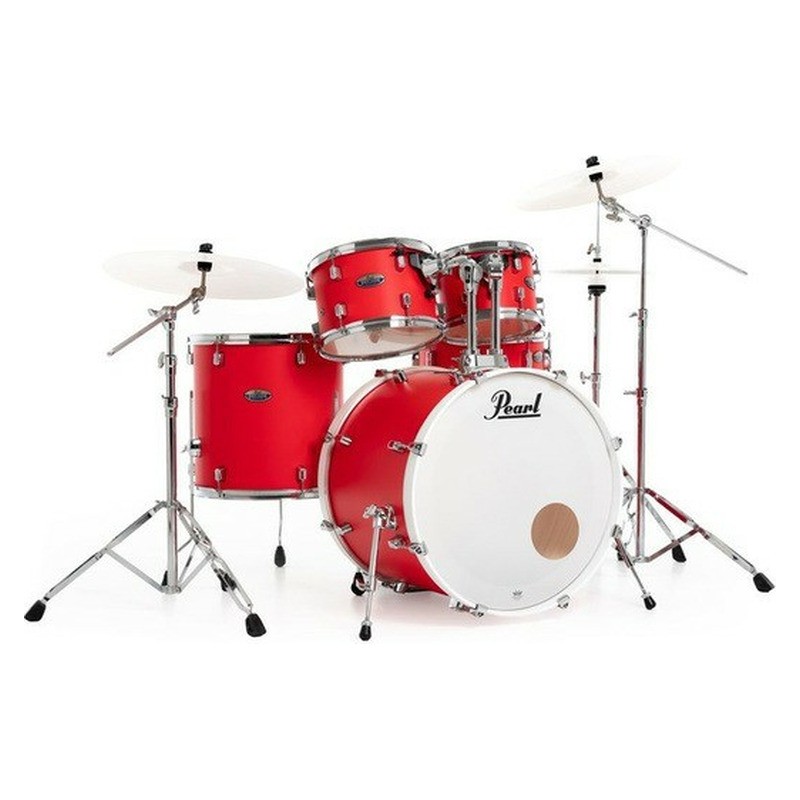 Pearl decade maple 5pz solo fusti colore matte racing red 899