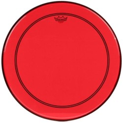Remo-pelle risonante powerstroke3 colortone trasparente cassa 18" red offset hole