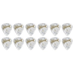 GIBSON APRW12-74H Pearloid White Heavy Pack/12
