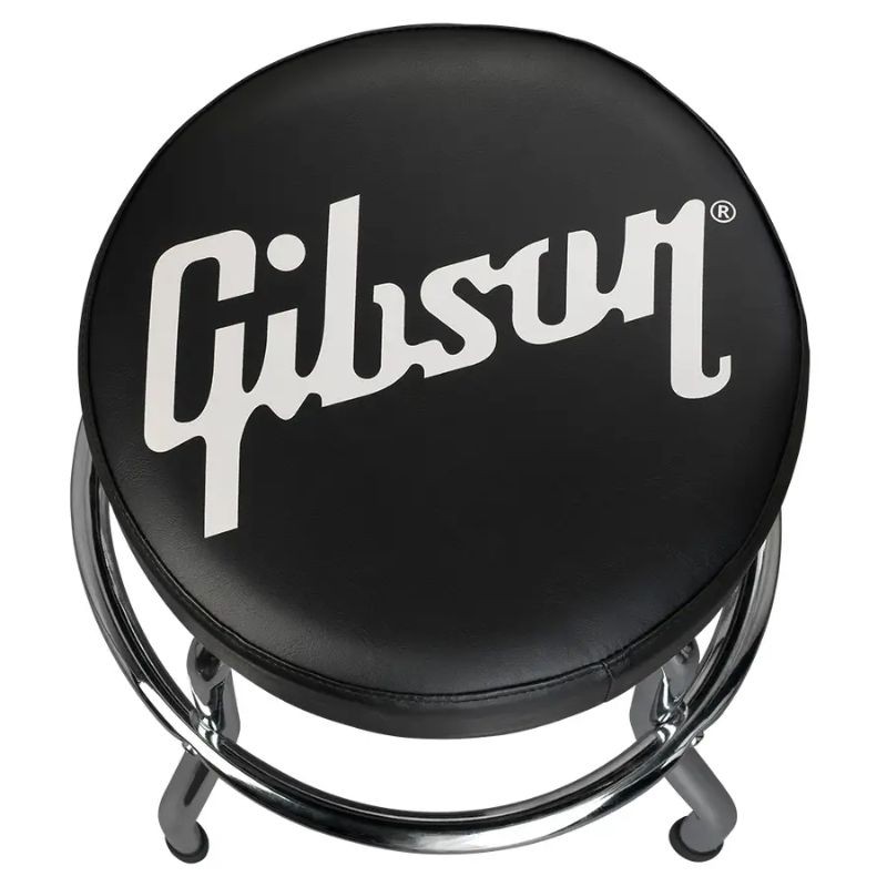 Gibson GA-STOOL2 Premium Playing Stool Standard Logo Short 24"
