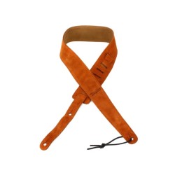 Taylor Embroidered Suede Strap Honey