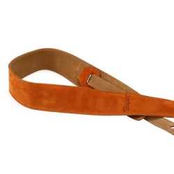 Taylor Embroidered Suede Strap Honey