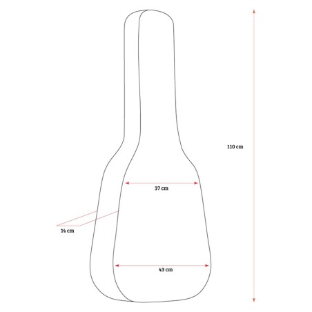 35f folk guitar gigbag