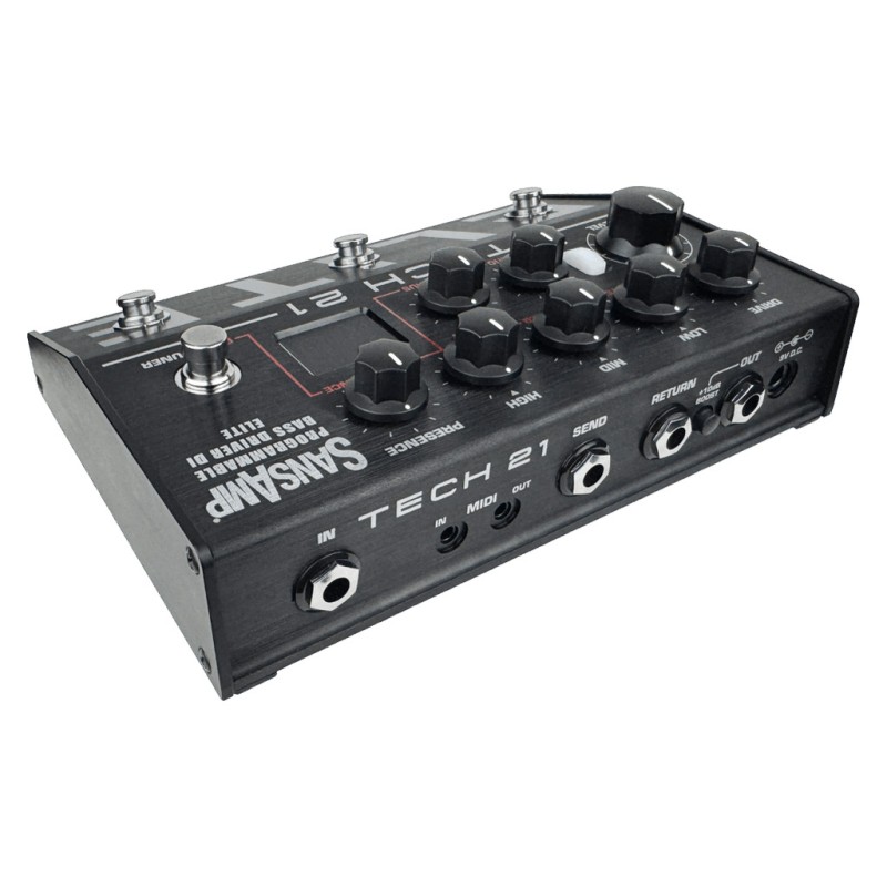 TECH 21 SansAmp Programmable Bass Driver Elite