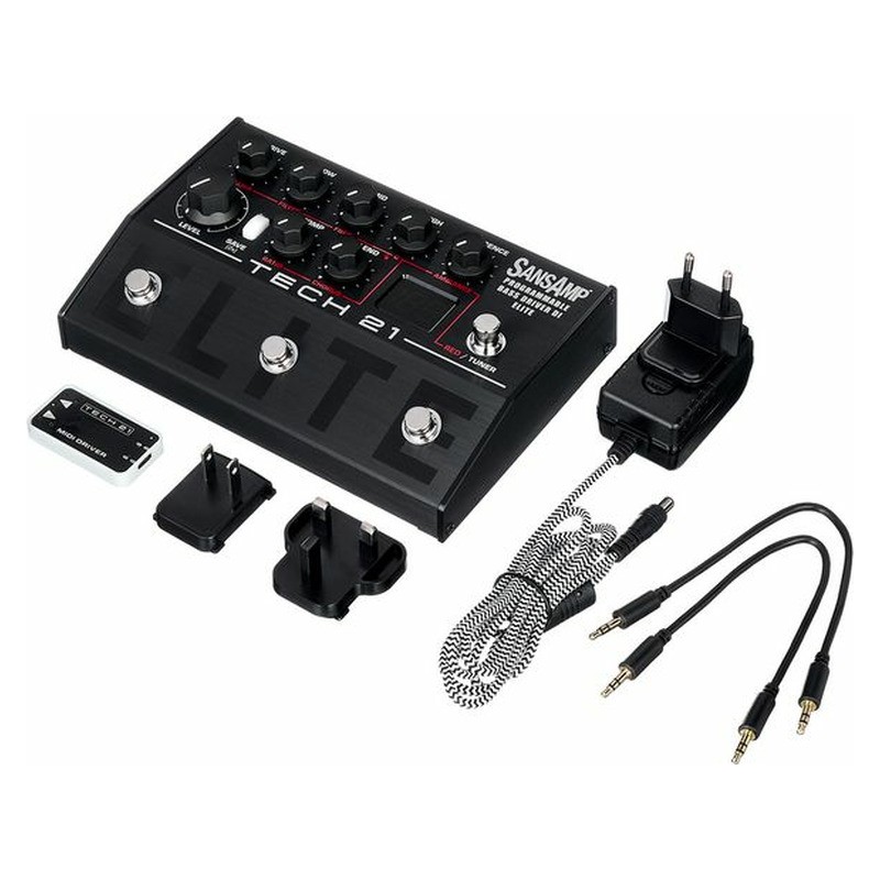 TECH 21 SansAmp Programmable Bass Driver Elite