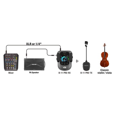 Nux nux b-11 pro wireless system per violino b-11 pro - NUX0092