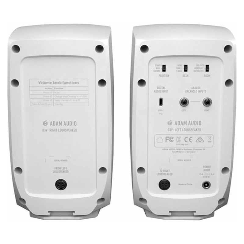 ADAM AUDIO D3V White
