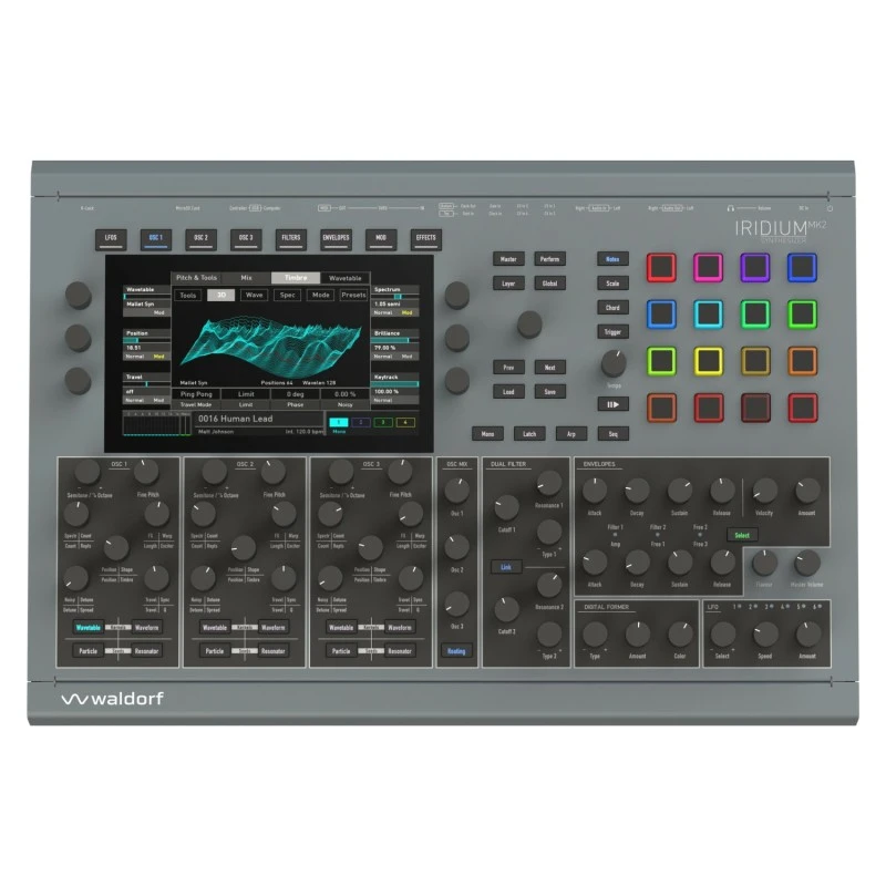 Waldorf IRIDIUM Desktop MK2