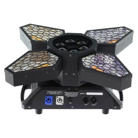 Vintage-flower proiettore rotante a led con effetti multipli - 18700377