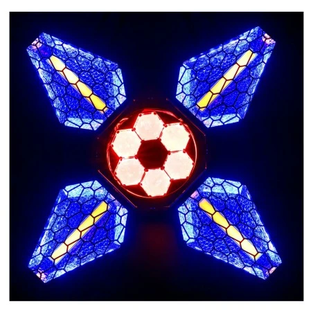Vintage-flower proiettore rotante a led con effetti multipli - 18700377