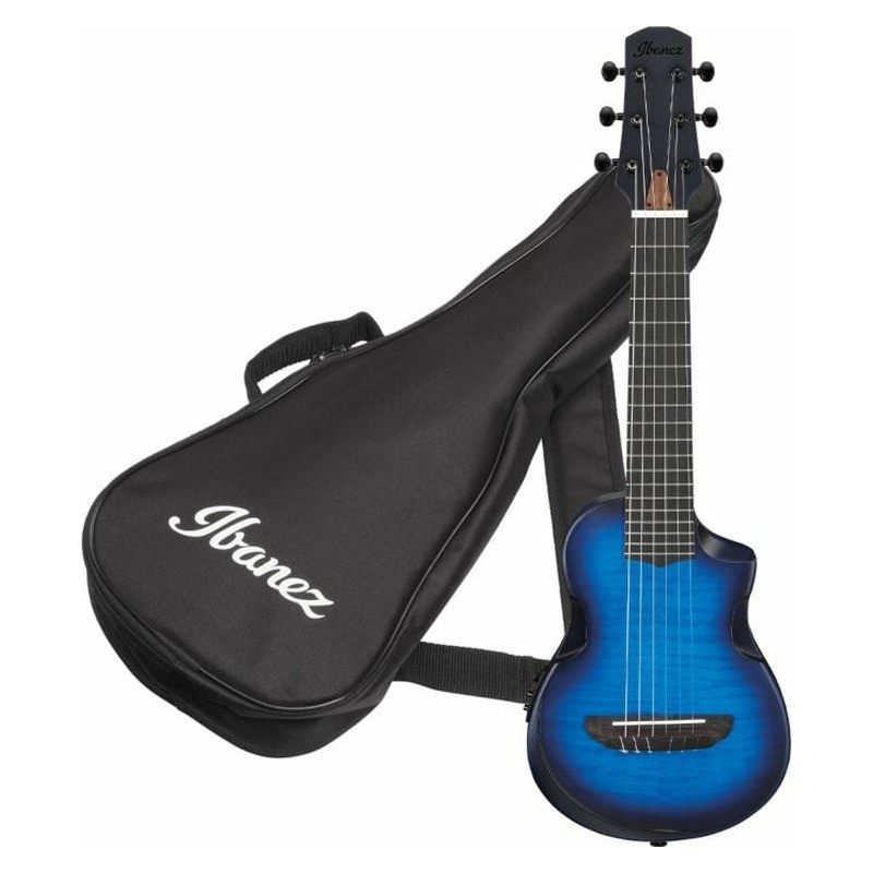 Ibanez AUP10FMNE-TBO Transparent Blue Sunburst Open Pore