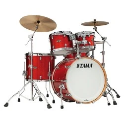 TAMA Starclassic Walnut/Birch 22" 3pz Garnet Red Sparkle WBR32RZS-GRS