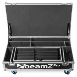 Beamz Kratos Tube70 Set 8 Tubi LED RGBW a Batteria con Flightcase