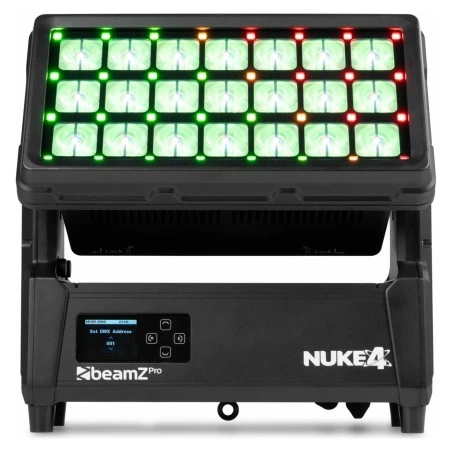 Beamz Nuke4 Strobo e Beam LED Motorizzato IP65