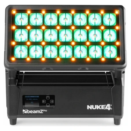 Beamz Nuke4 Strobo e Beam LED Motorizzato IP65