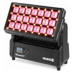 Beamz Nuke4 Strobo e Beam LED Motorizzato IP65