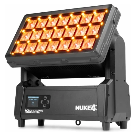 Beamz Nuke4 Strobo e Beam LED Motorizzato IP65