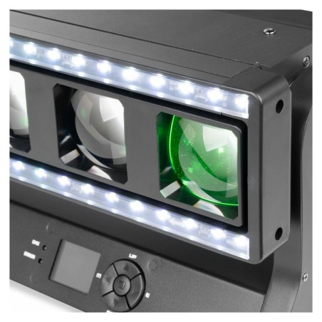 Beamz Rush Moving Bar LED con Zoom 12x40 W RGBW