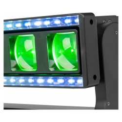Beamz Rush Moving Bar LED con Zoom 12x40 W RGBW