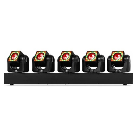 Beamz Galaxy5 Barra con 5 Teste Mobili LED RGBW 5x40 W