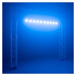 Beamz Galaxy5 Barra con 5 Teste Mobili LED RGBW 5x40 W