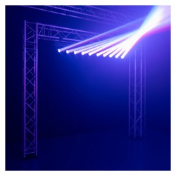 Beamz Galaxy5 Barra con 5 Teste Mobili LED RGBW 5x40 W