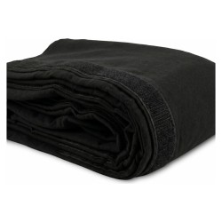 Beamz Stage-skirt320 40x600cm Black