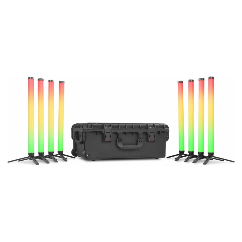 Beamz Hera S LED Tube Set IP65 8pcs 0.5m in Case