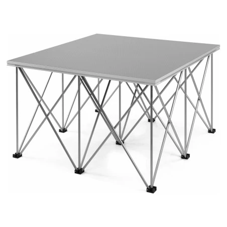 Power Dynamics Riser Deck750 Risers 1x1 Aluminium 80cm