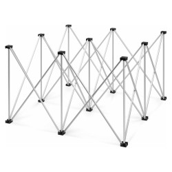 Power Dynamics Riser Deck750 Risers 1x1 Aluminium 60cm