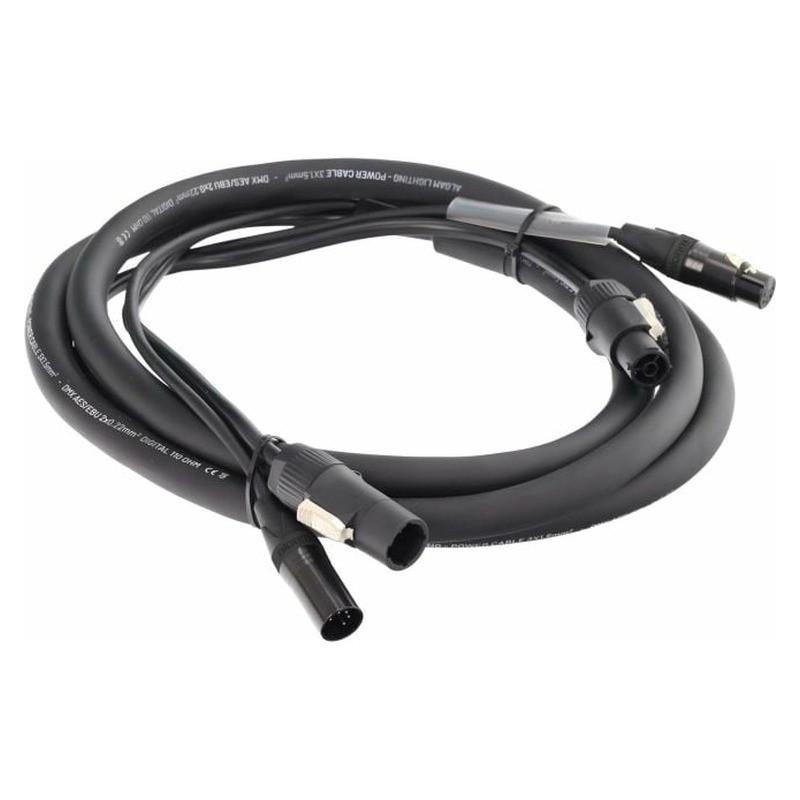 Algam Lighting DMX5-POWER-T1-3M
