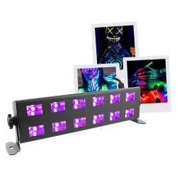 BoomToneDJ Uv Led Bar 12X1W