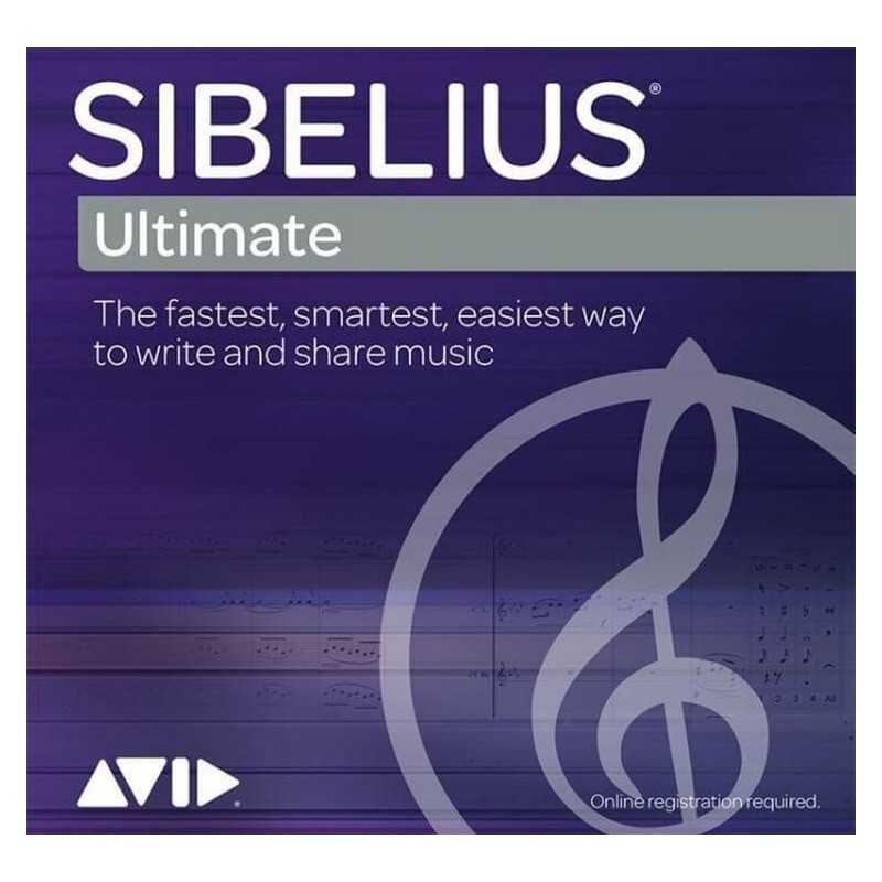 Avid Sibelius Ultimate Perpetual License Educational