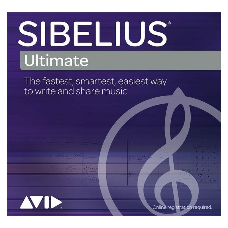 Avid Sibelius Ultimate Perpetual Upgrade Educational