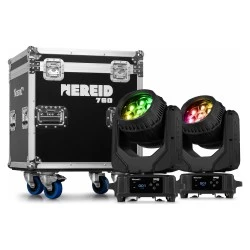 Beamz Nereid740 2pcs con Flightcase