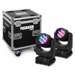 Beamz Nereid740 2pcs con Flightcase