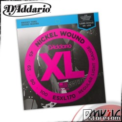 D'Addario ESXL170 Double Ball Light 45-100