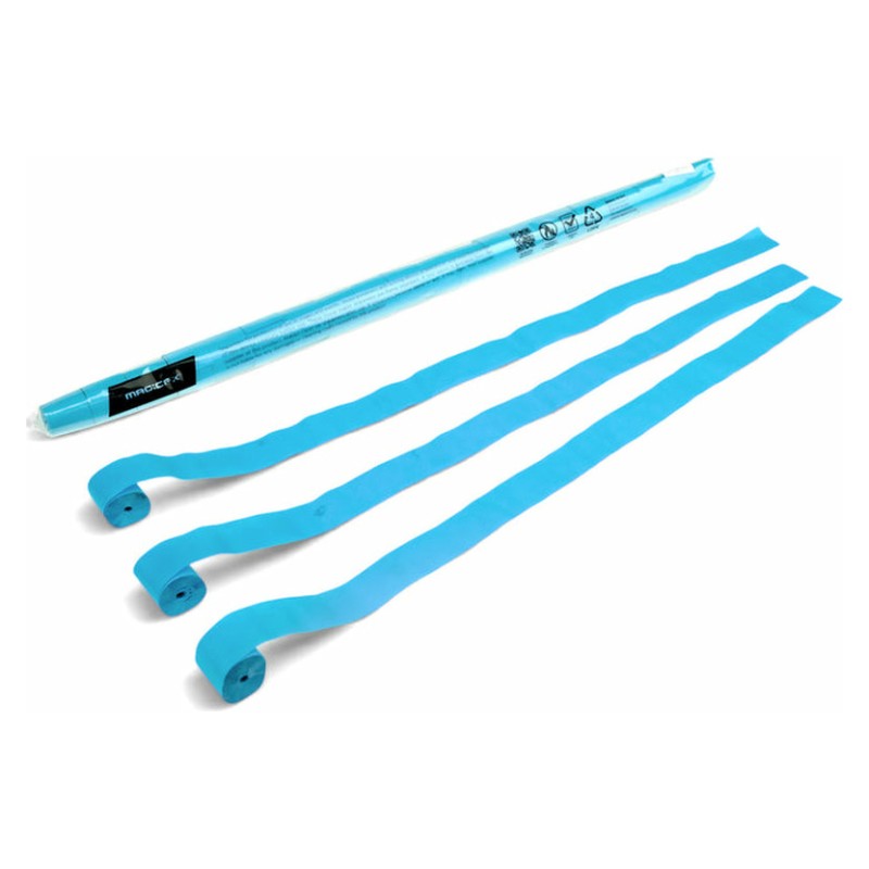 MAGIC FX Streamers 10 m x 2,5 cm Light Blue