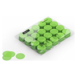 MAGIC FX Slowfall Confetti Rounds Ø 55 mm Light Green